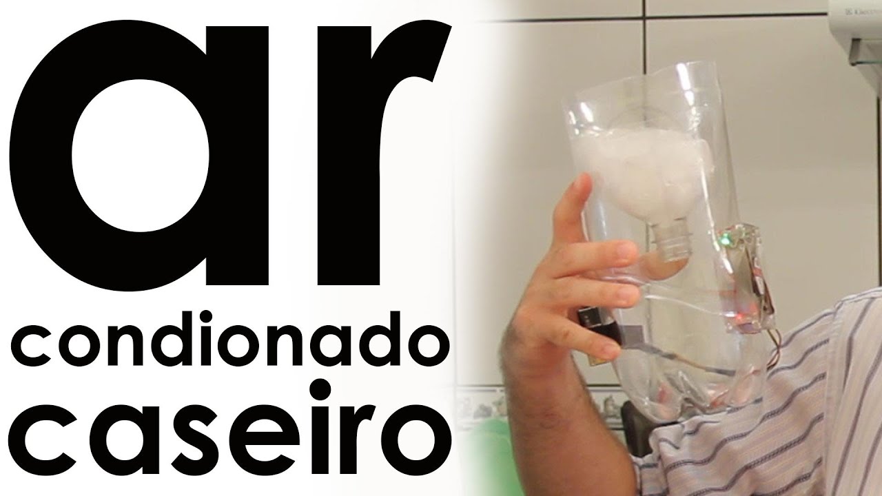 You are currently viewing Como fazer um AR CONDICIONADO CASEIRO com cooler + PET + pilha | EXPERIÊNCIA